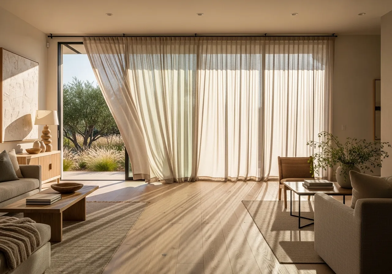 Custom Drapery — Drapery Panels & Ripplefold